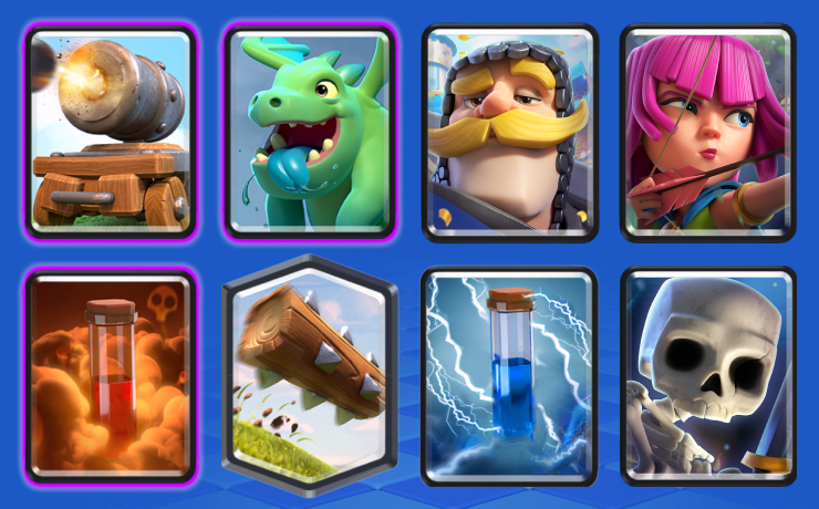 Deck #14: Cannon Cart Mobile Defense Offense