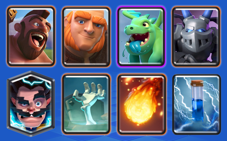 Hog Rider Beatdown Variant Clash Royale Decks