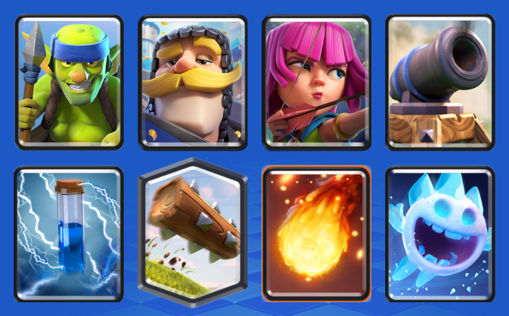 Deck #23: Spear Goblins Ranged Pressure Cycle