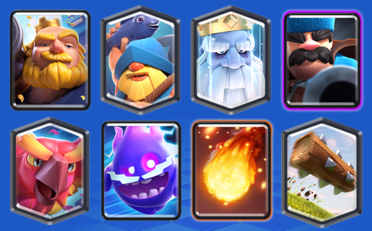 Deck #4: Royal Giant Fisherman Ladder