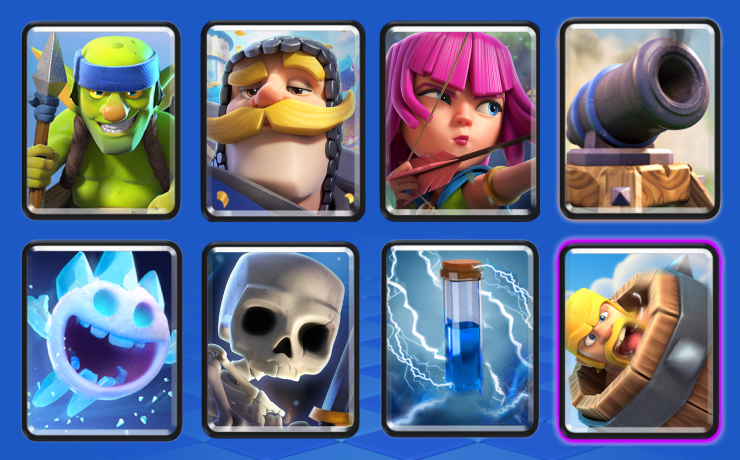 Spear Goblins Rapid-fire Cycle Clash Royale Decks