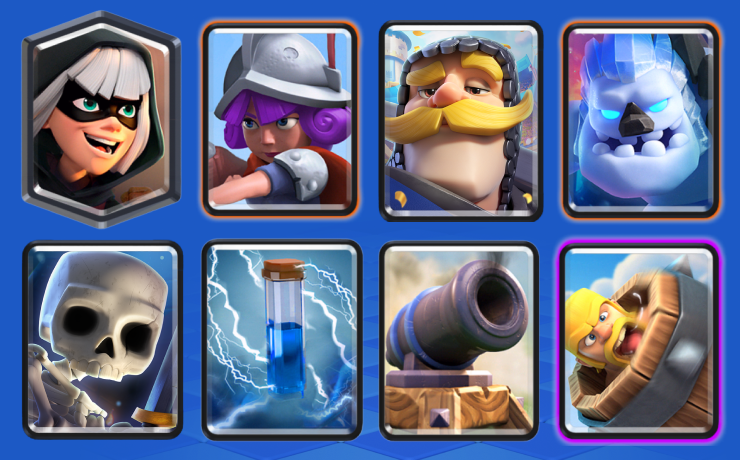 Bandit Dash Cycle Pressure Clash Royale Decks
