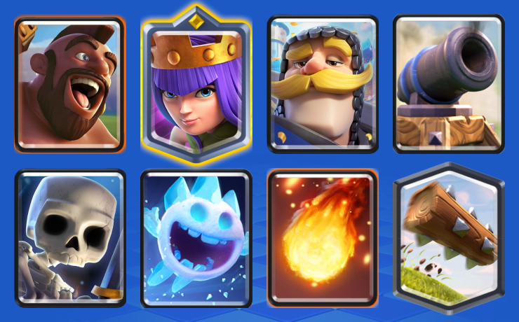 DECK #11_ HOG RIDER QUEEN CYCLE