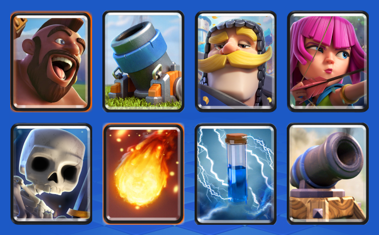 DECK #14_ HOG RIDER MORTAR HYBRID SIEGE
