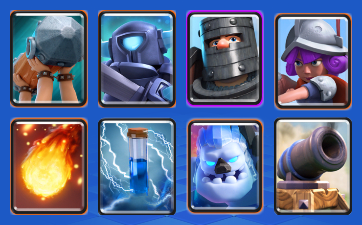 DECK #16_ BATTLE RAM MINI P.E.K.K.A DOUBLE CHARGE