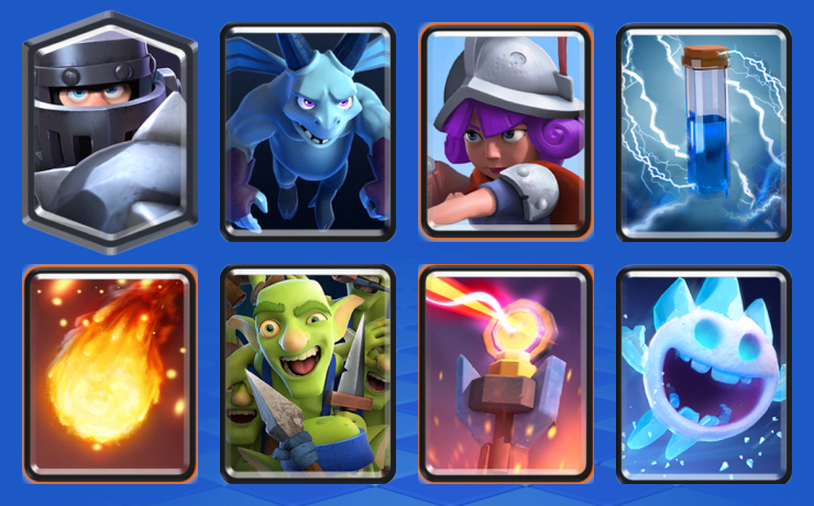 DECK #22_ MEGA KNIGHT MINIONS COUNTERPUSH PRESSURE
