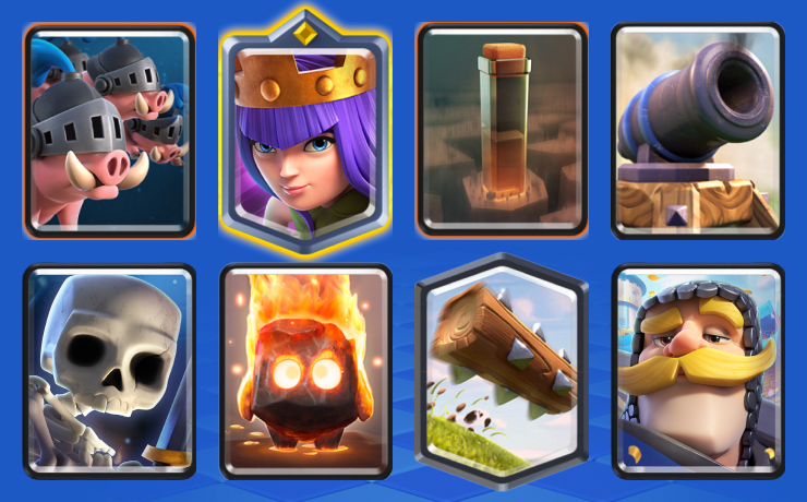DECK #23_ ROYAL HOGS QUEEN EARTHQUAKE SPLIT CONTROL