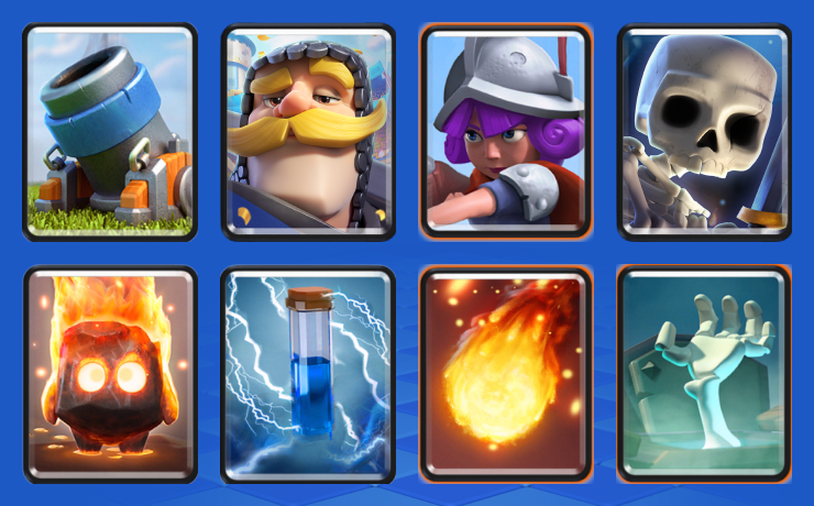 DECK #26_ MORTAR SPELL CYCLE (F2P FRIENDLY)