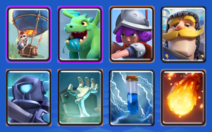 DECK #28_ BALLOON BABY DRAGON FIREBALL PRESSURE