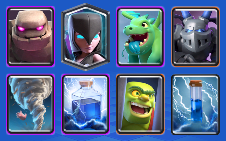 DECK #5_ GOLEM NIGHT WITCH BEATDOWN (ARENA 7 INTRO)