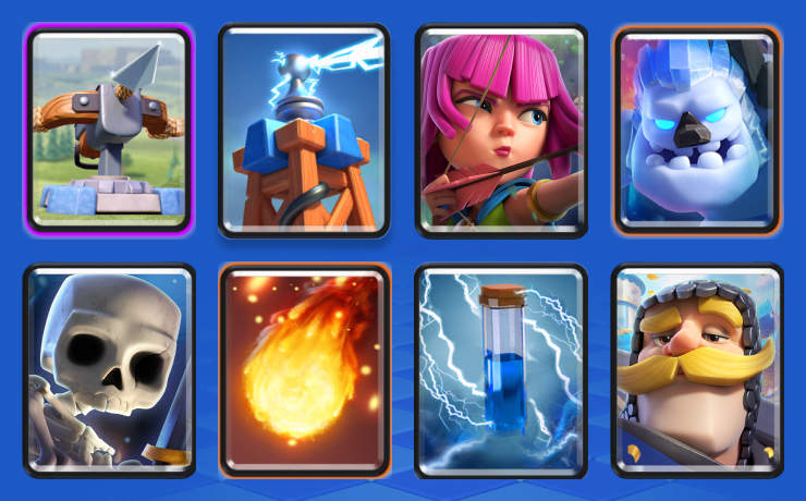 DECK #8_ X-BOW DEFENSIVE SIEGE (ARENA 7 STARTER)
