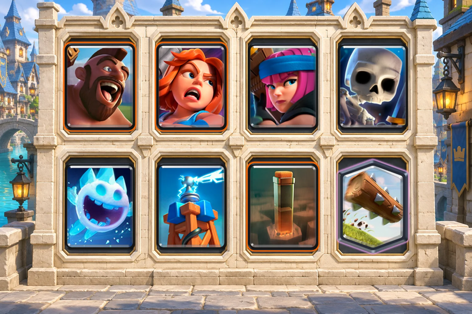 Hog Firecracker Earthquake: Hog Rider, Valkyrie, Firecracker, Skeletons, Ice Spirit, Tesla, Earthquake, The Log