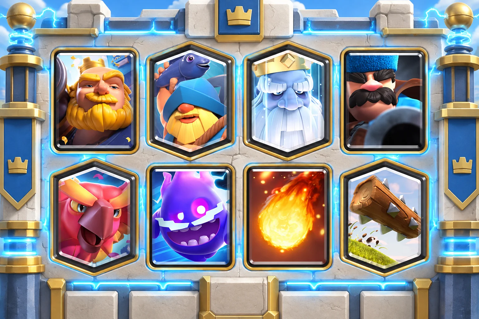 Deck #4: Royal Giant Fisherman Ladder