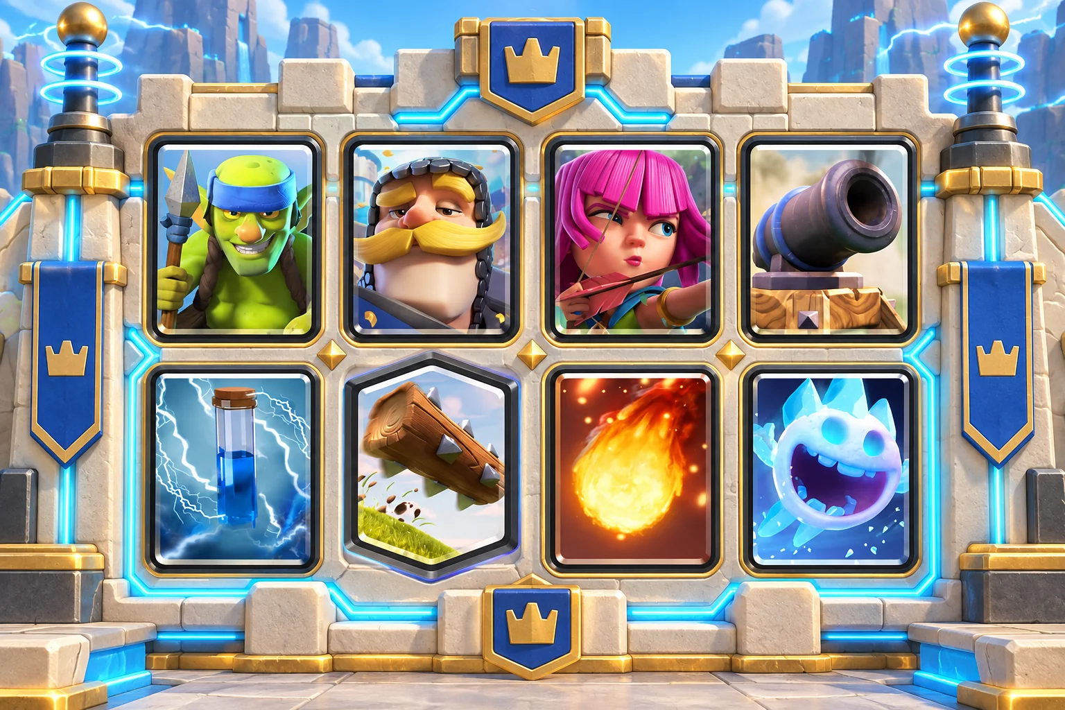 Deck #23: Spear Goblins Ranged Pressure Cycle