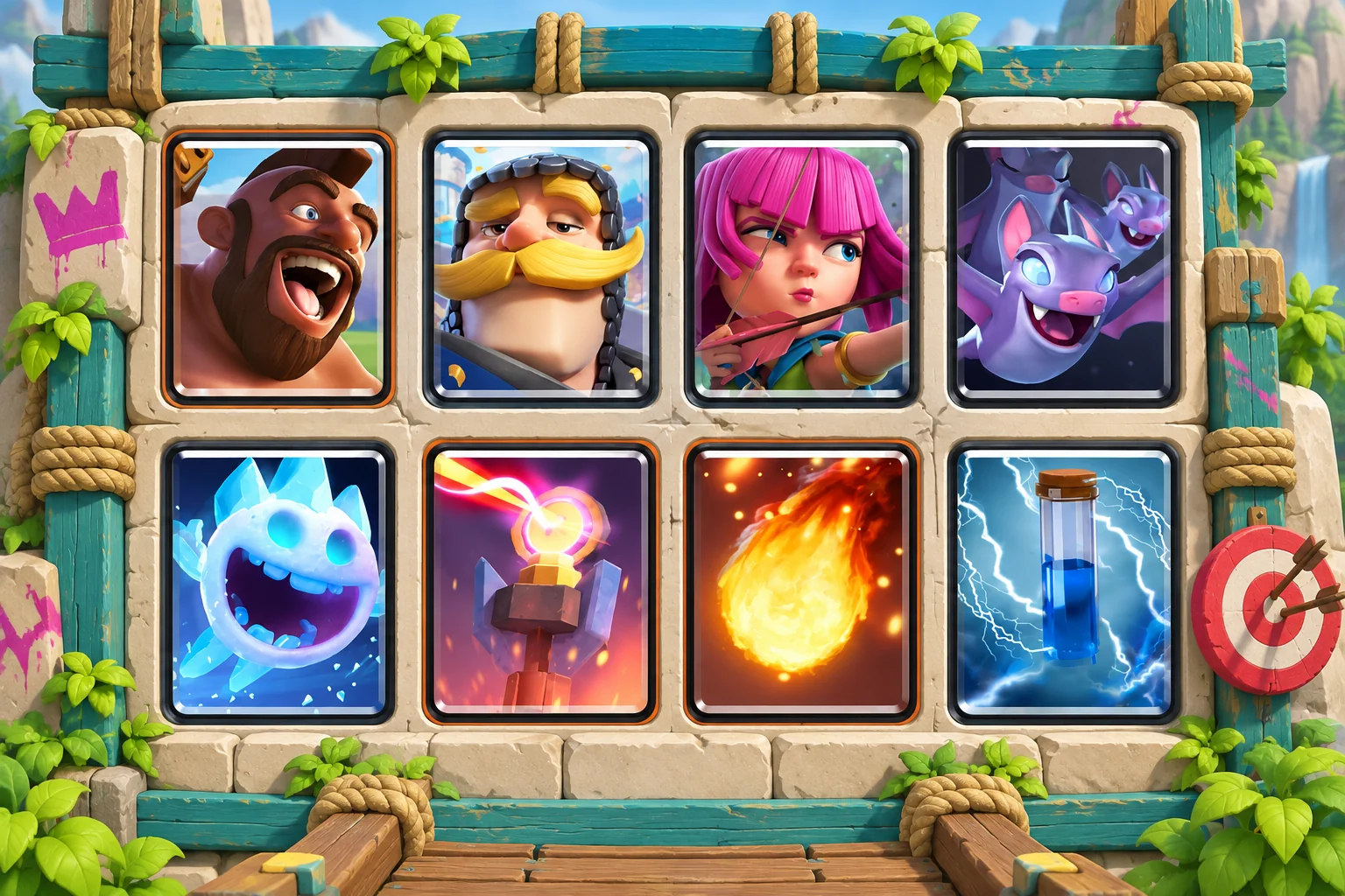 DECK #5_ HOG RIDER INFERNO TOWER CYCLE (ARENA 13)