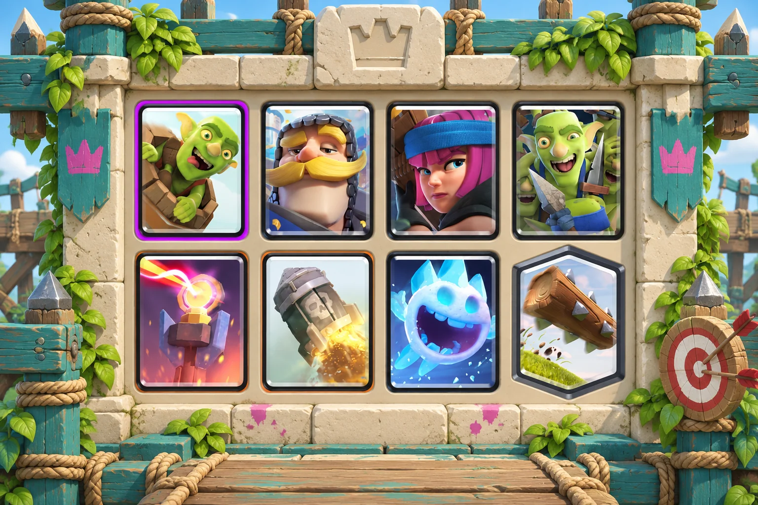 DECK #6_ FIRECRACKER LOG BAIT (ARENA 13)