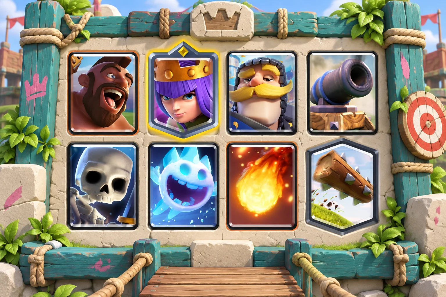 DECK #11_ HOG RIDER QUEEN CYCLE