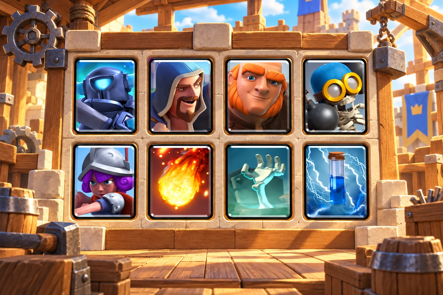 DECK #17_ MINI P.E.K.K.A AND WIZARD BEATDOWN