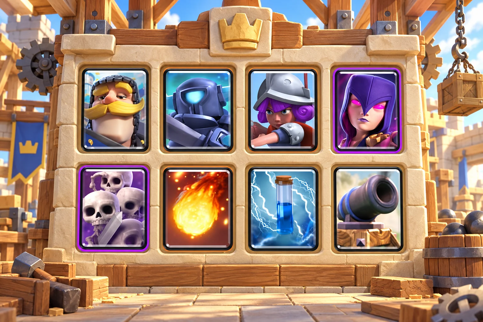 DECK #24_ KNIGHT MINI P.E.K.K.A DOUBLE MINI-TANK