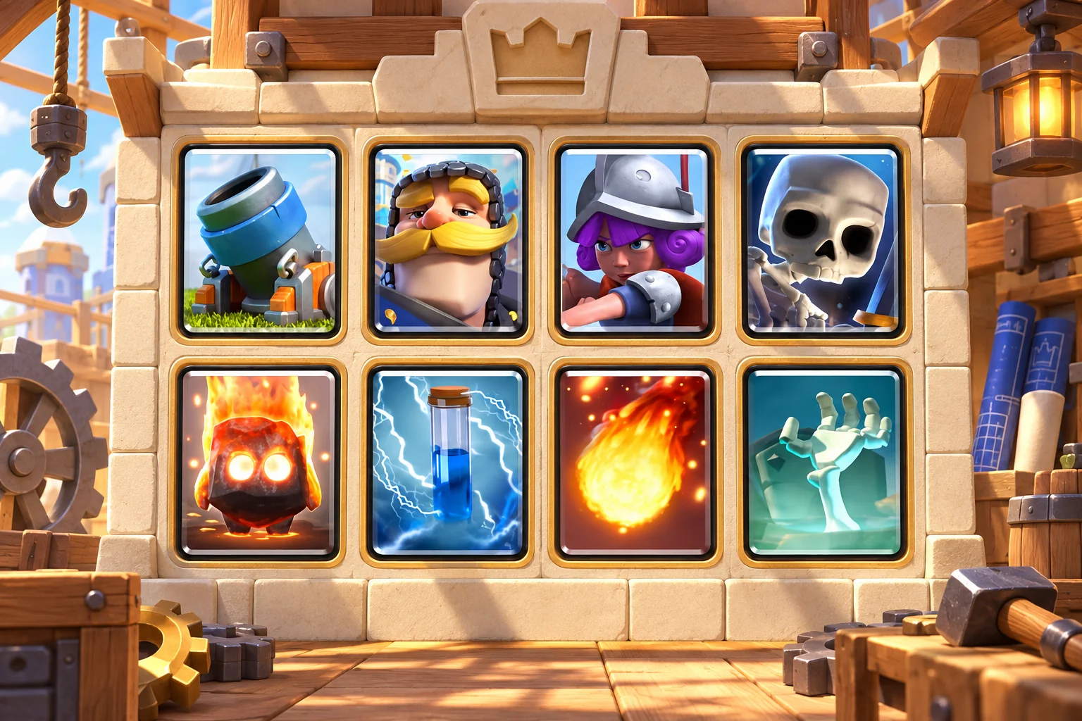 DECK #26_ MORTAR SPELL CYCLE (F2P FRIENDLY)
