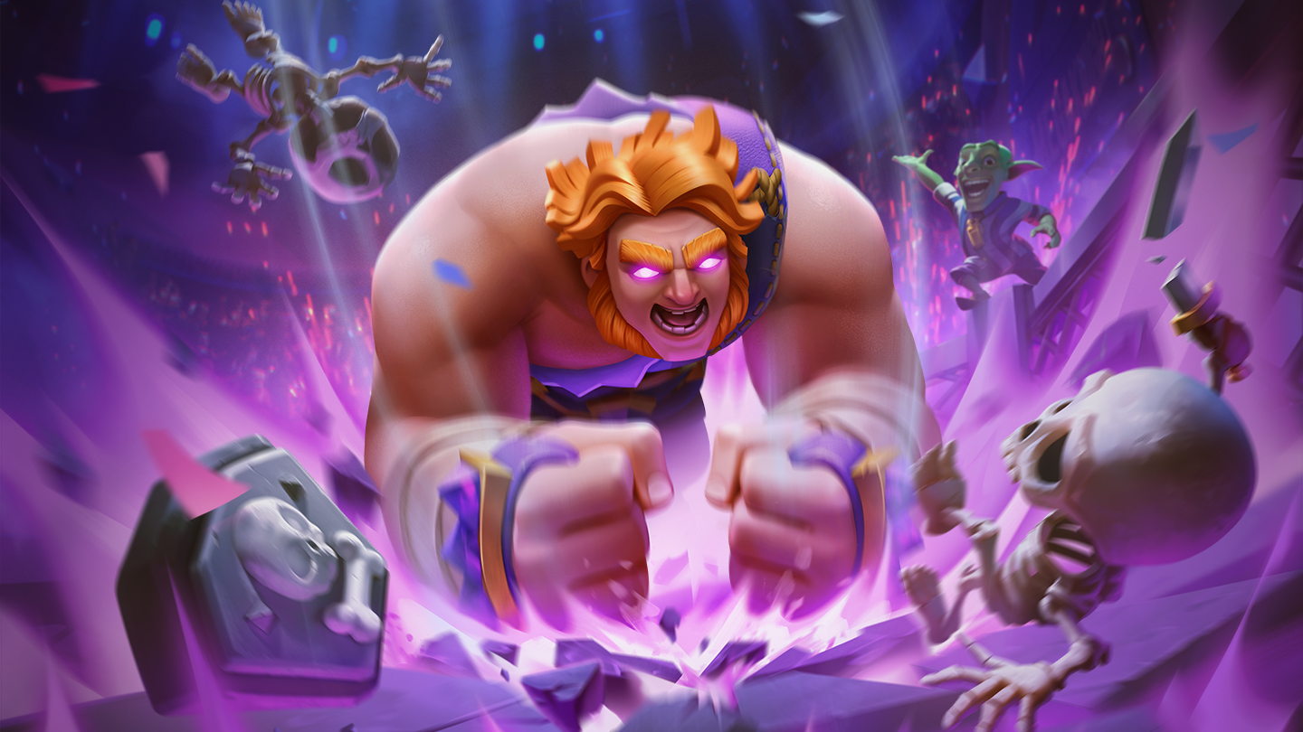 Giant Evolution artwork from Supercell’s King vs. King season announcement